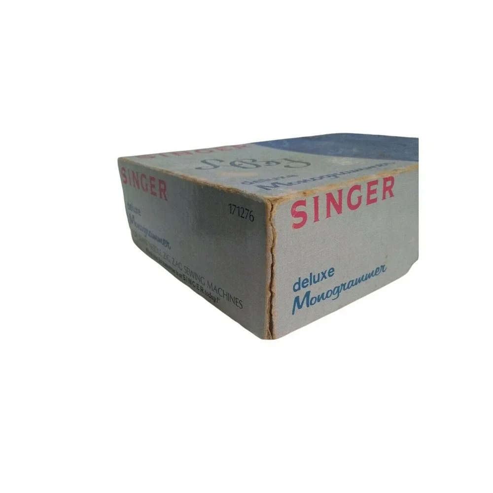 Vintage Singer 171276 Deluxe Monogrammer Parts for Slant Needle Zig Zag Machine